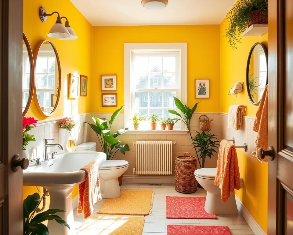 Bathroom Decor Yellow Walls: Bright & Cheery Ideas