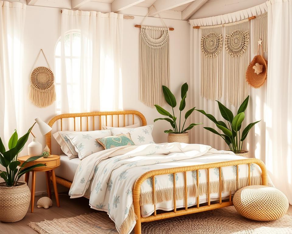 beach boho bedroom