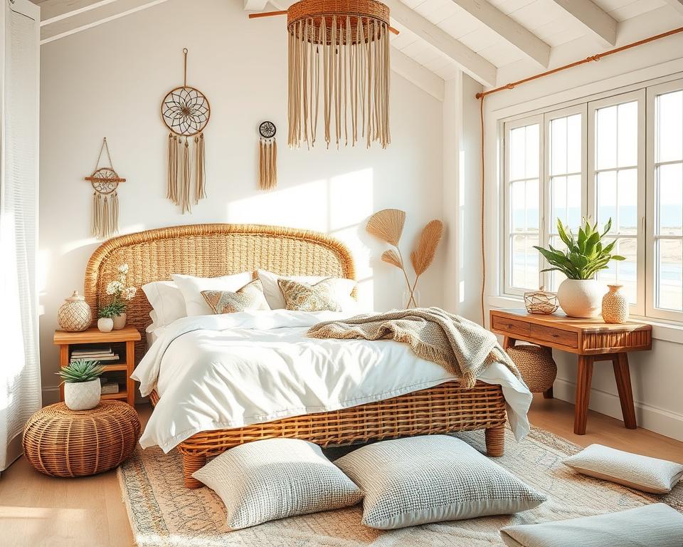 beach boho bedroom