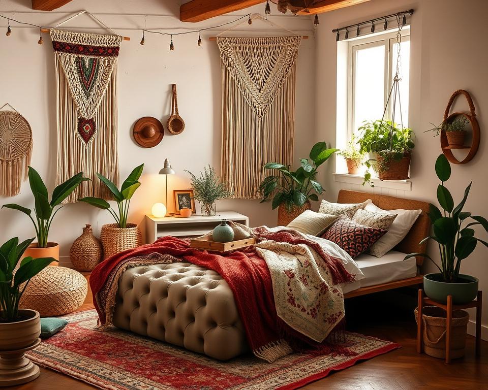 boho modern bedroom decor