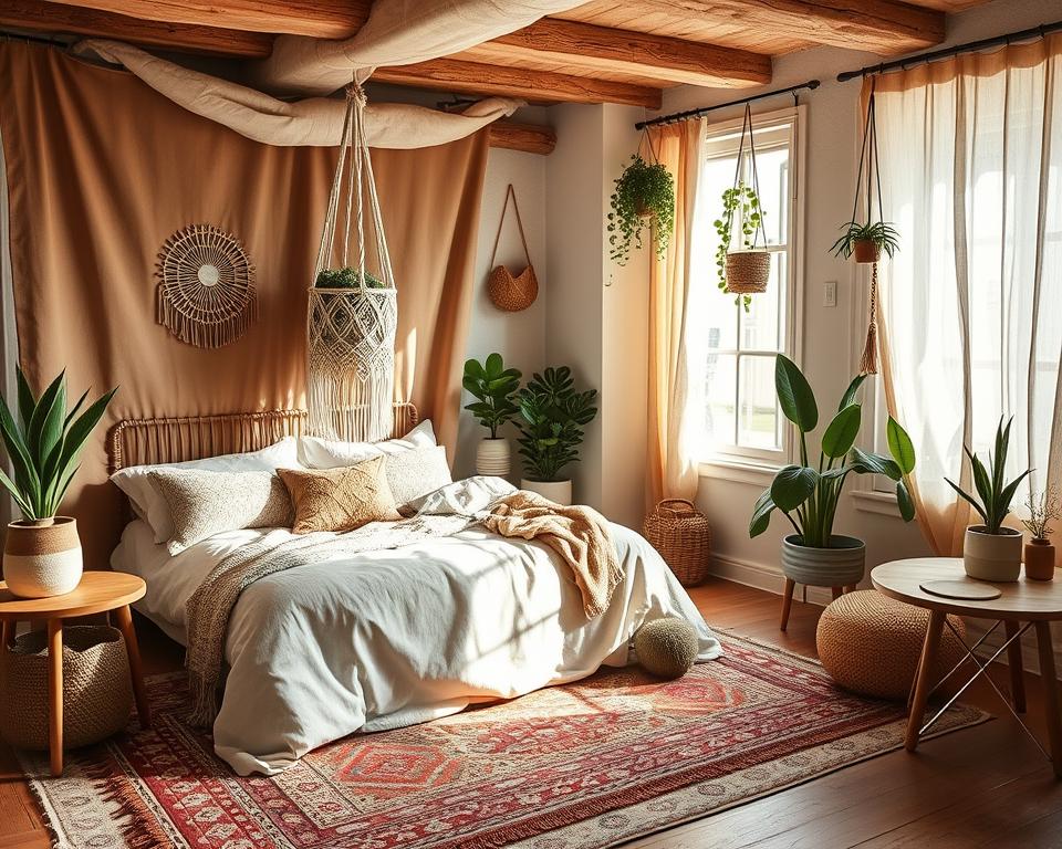 boho modern bedroom decor