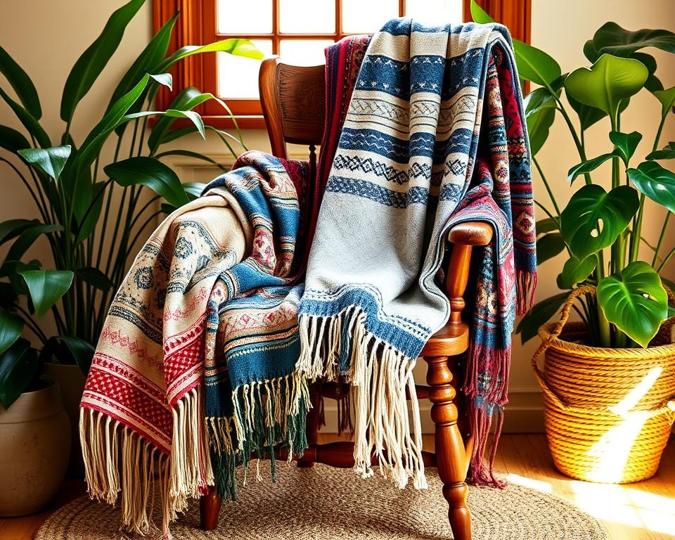 boho throws